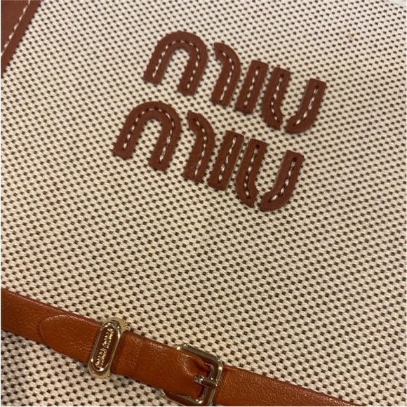 Miu Miu Brown and White Notebook - Picture 2 of 10